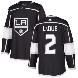 Men's Paul LaDue Los Angeles Kings Authentic Home Jersey - Black