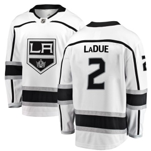 Men's Paul LaDue Los Angeles Kings Breakaway Away Jersey - White