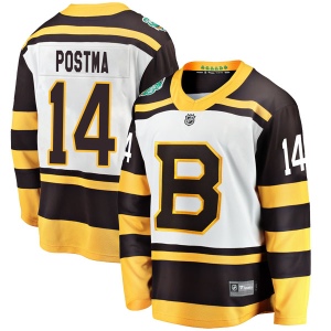 Men's Paul Postma Boston Bruins 2019 Winter Classic Breakaway Jersey - White