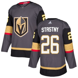 Men's Paul Stastny Vegas Golden Knights Authentic Gray Home Jersey - Gold