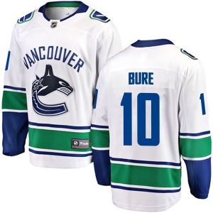 Men's Pavel Bure Vancouver Canucks Breakaway Away Jersey - White