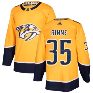 Men's Pekka Rinne Nashville Predators Authentic Jersey - Gold