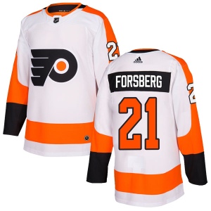 Men's Peter Forsberg Philadelphia Flyers Authentic Jersey - White