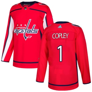 Men's Pheonix Copley Washington Capitals Authentic Home Jersey - Red