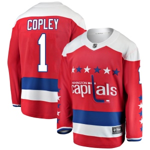 Men's Pheonix Copley Washington Capitals Breakaway Alternate Jersey - Red