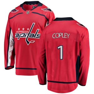 Men's Pheonix Copley Washington Capitals Breakaway Home Jersey - Red