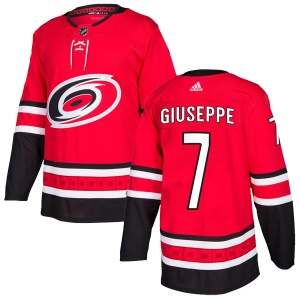 Men's Phil Di Giuseppe Carolina Hurricanes Authentic Home Jersey - Red