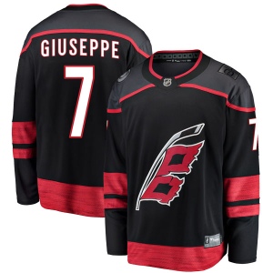 Men's Phil Di Giuseppe Carolina Hurricanes Breakaway Alternate Jersey - Black