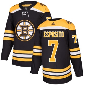 Men's Phil Esposito Boston Bruins Authentic Jersey - Black