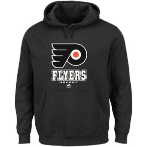 Men's Philadelphia Flyers Critical Victory VIII Fleece Hoodie - - Black