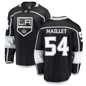 Men's Philippe Maillet Los Angeles Kings Breakaway Home Jersey - Black