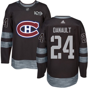 Men's Phillip Danault Montreal Canadiens Authentic 1917-2017 100th Anniversary Jersey - Black