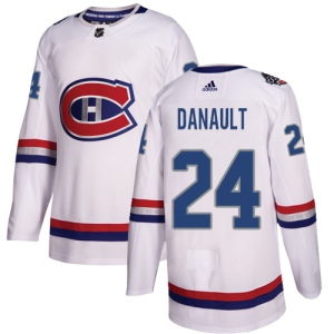 Men's Phillip Danault Montreal Canadiens Authentic 2017 100 Classic Jersey - White