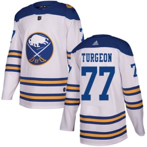 Men's Pierre Turgeon Buffalo Sabres Authentic 2018 Winter Classic Jersey - White