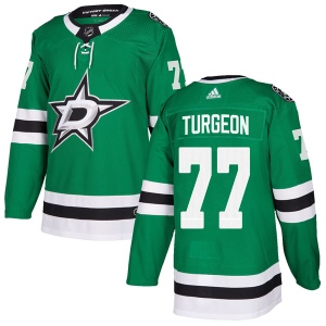 Men's Pierre Turgeon Dallas Stars Authentic Home Jersey - Green