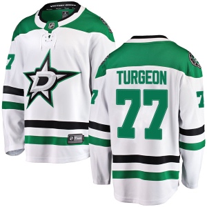 Men's Pierre Turgeon Dallas Stars Breakaway Away Jersey - White