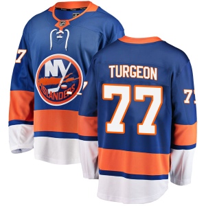 Men's Pierre Turgeon New York Islanders Breakaway Home Jersey - Blue