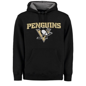 Men's Pittsburgh Penguins Rinkside Grayton Pullover Hoodie - - Black