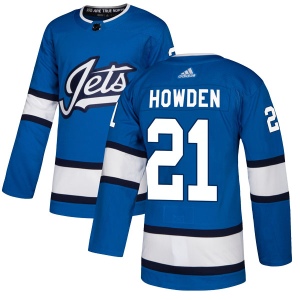 Men's Quinton Howden Winnipeg Jets Authentic Alternate Jersey - Blue