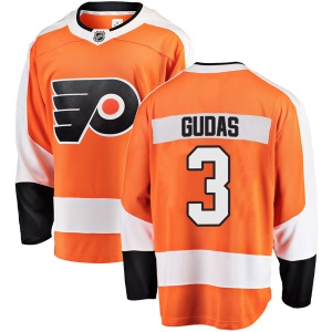 Men's Radko Gudas Philadelphia Flyers Breakaway Home Jersey - Orange