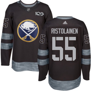 Men's Rasmus Ristolainen Buffalo Sabres Authentic 1917-2017 100th Anniversary Jersey - Black