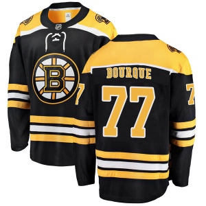 Men's Raymond Bourque Boston Bruins Breakaway Home Jersey - Black