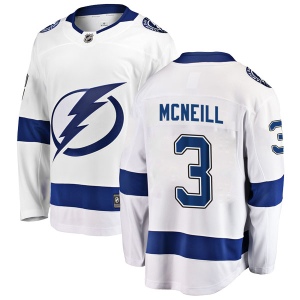 Men's Reid McNeill Tampa Bay Lightning Breakaway Away Jersey - White