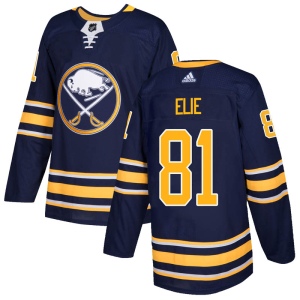 Men's Remi Elie Buffalo Sabres Authentic Home Jersey - Navy