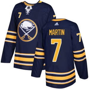 Men's Rick Martin Buffalo Sabres Authentic Jersey - Navy