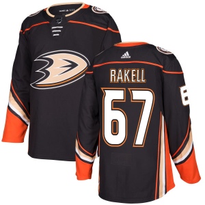 Men's Rickard Rakell Anaheim Ducks Authentic Jersey - Black