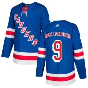 Men's Rob Mcclanahan New York Rangers Authentic Home Jersey - Royal Blue