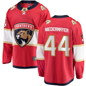 Men's Rob Niedermayer Florida Panthers Breakaway Home Jersey - Red