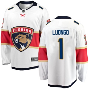 Men's Roberto Luongo Florida Panthers Breakaway Away Jersey - White