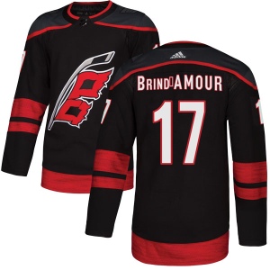 Men's Rod Brind'Amour Carolina Hurricanes Authentic Alternate Jersey - Black