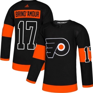 Men's Rod Brind'amour Philadelphia Flyers Authentic Alternate Jersey - Black