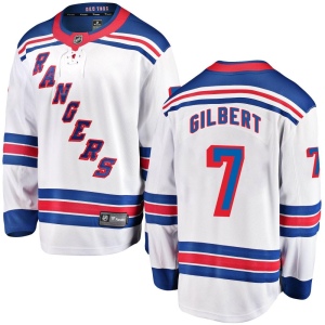 Men's Rod Gilbert New York Rangers Breakaway Away Jersey - White