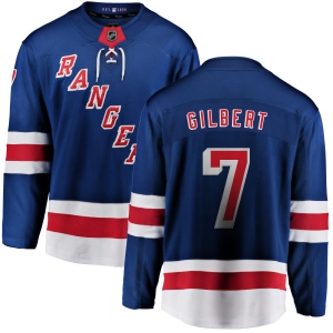 Men's Rod Gilbert New York Rangers Home Breakaway Jersey - Blue