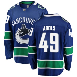 Men's Rodrigo Abols Vancouver Canucks Breakaway Home Jersey - Blue