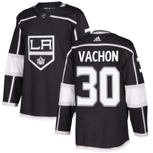 Men's Rogie Vachon Los Angeles Kings Authentic Jersey - Black