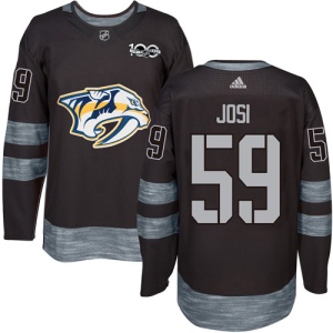 Men's Roman Josi Nashville Predators Authentic 1917-2017 100th Anniversary Jersey - Black