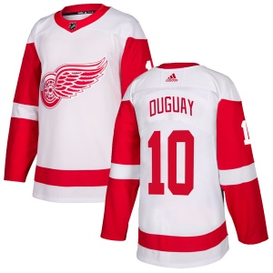 Men's Ron Duguay Detroit Red Wings Authentic Jersey - White