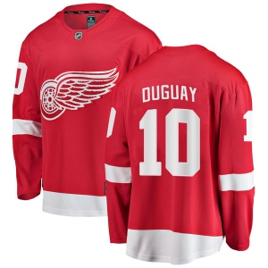 Men's Ron Duguay Detroit Red Wings Breakaway Home Jersey - Red