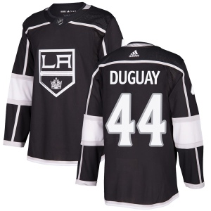 Men's Ron Duguay Los Angeles Kings Authentic Home Jersey - Black