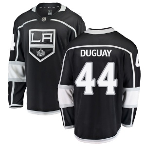 Men's Ron Duguay Los Angeles Kings Breakaway Home Jersey - Black