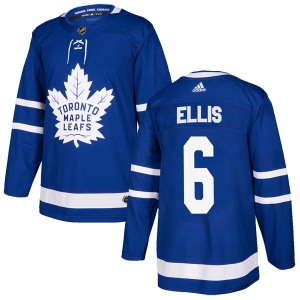 Men's Ron Ellis Toronto Maple Leafs Authentic Home Jersey - Blue