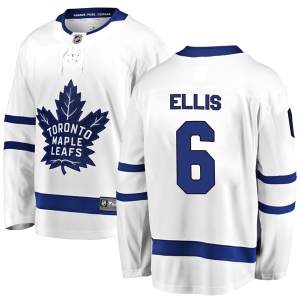 Men's Ron Ellis Toronto Maple Leafs Breakaway Away Jersey - White