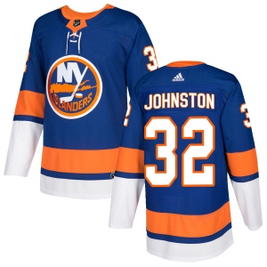 Men's Ross Johnston New York Islanders Authentic Home Jersey - Royal