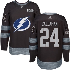 Men's Ryan Callahan Tampa Bay Lightning Authentic 1917-2017 100th Anniversary Jersey - Black