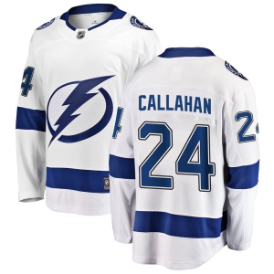 Men's Ryan Callahan Tampa Bay Lightning Breakaway Away Jersey - White