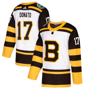 Men's Ryan Donato Boston Bruins Authentic 2019 Winter Classic Jersey - White